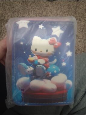 Hello Kitty Blue Star Wallet/Card Case
